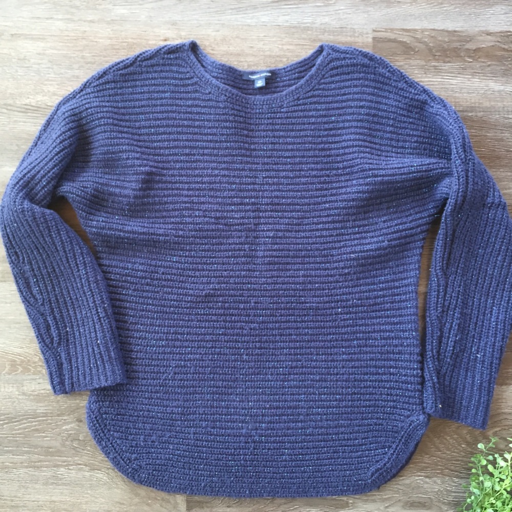 Tommy Hilfiger Navy Blue Crew Neck Sweater Women’s Size S